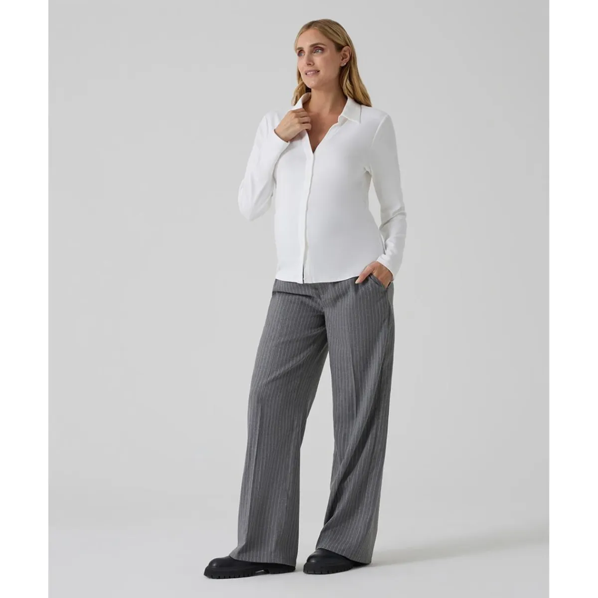 Outlet Blusa premamá y lactancia blanca Premamá·Moda|Moda·Camisas Y Blusas