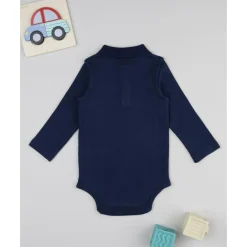 Outlet Body azul manga larga para niño Niño·Bebé Niño 3-36 Meses|Bebé Niño 3-36 Meses·Bodies