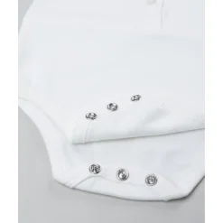 Body bebé blanco con cuello bordado*Prenatal Hot