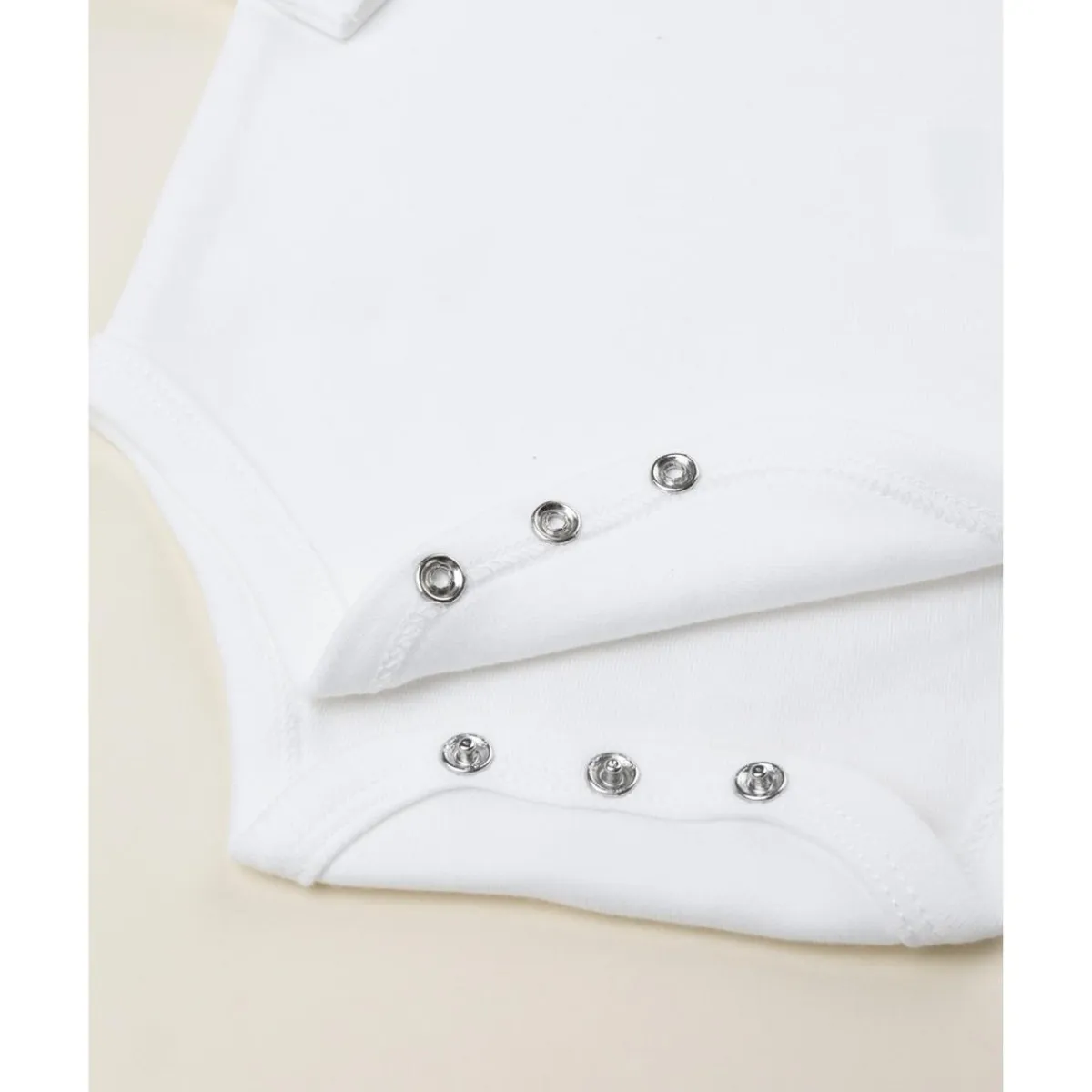 Body blanco con cuello bordado niño*Prenatal New