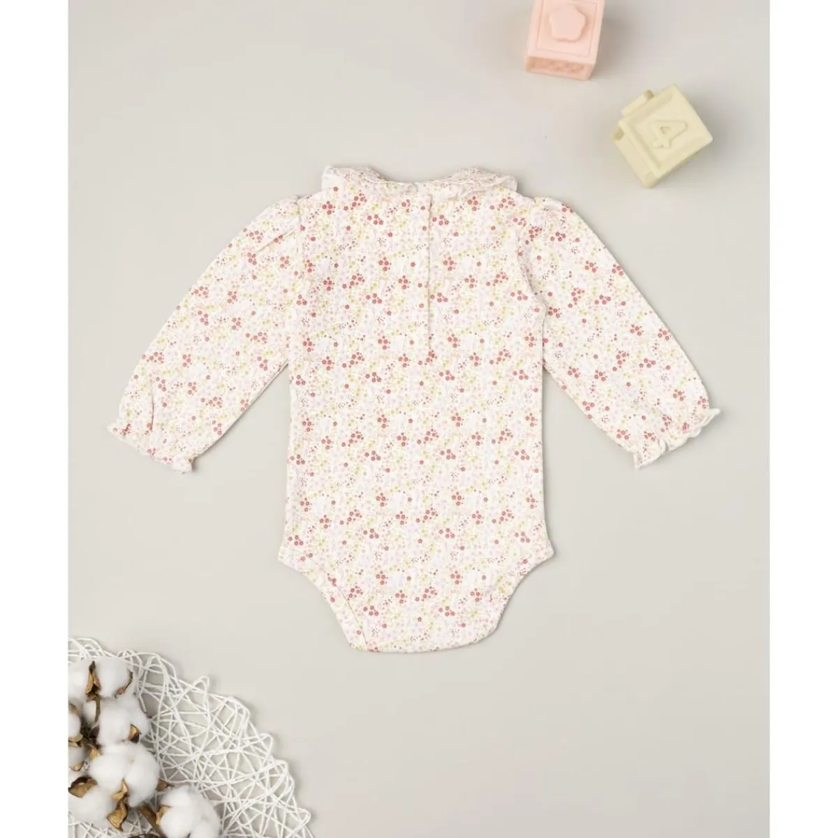 Sale Body de manga larga para niña con estampado de flores Ropa Y Accesorios·Bodies|Recién Nacido·Ropa Y Accesorios