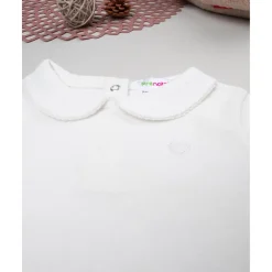 Discount Body de niña blanco de manga larga Niña·Bebé Niña 3-36 Meses|Bebé Niña 3-36 Meses·Bodies