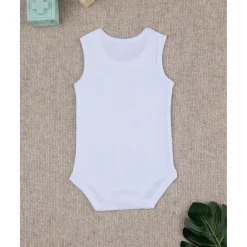 Body Infantil de Algodón Blanco con Estampado de Gatito*Prenatal Best