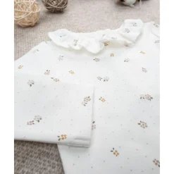 Outlet Body niña blanco con estampado allover y cuello Ropa Y Accesorios·Bodies|Recién Nacido·Ropa Y Accesorios