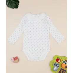 Body niña blanco estampado Bebé Niña 3-36 Meses·Bodies|Niña·Bebé Niña 3-36 Meses