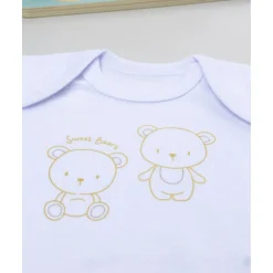 Body niño blanco con ositos*Prenatal