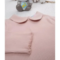 Body rosa de manga larga para niña*Prenatal Hot