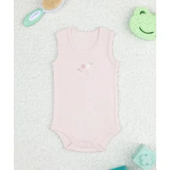 Body rosa flores*Prenatal Online