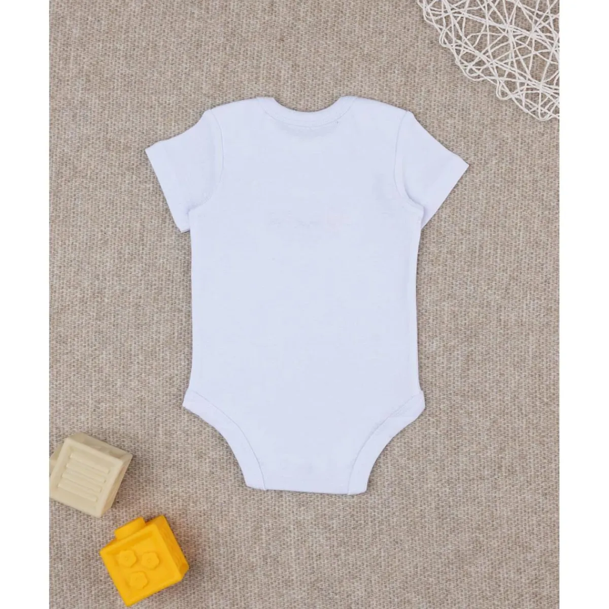 New Body unisex blanco bordado baby smile Recién Nacido·Ropa Y Accesorios|Ropa Y Accesorios·Bodies