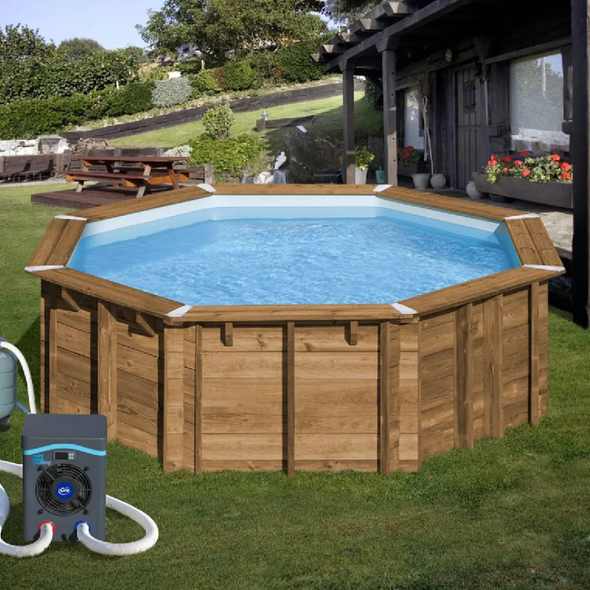 Bomba de calor mini para piscinas de hasta 30m³*GRE Best