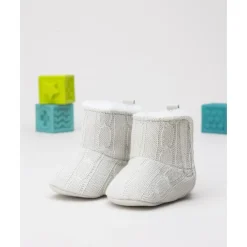 Botitas tricot beige de niña*Prenatal Best