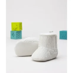Botitas tricot beige de niña*Prenatal Best