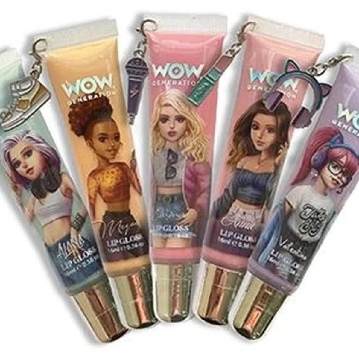 Hot Brillo labial con abalorio multicolor Wow Generation ㅤ Coleccionables Y Mini Mundos