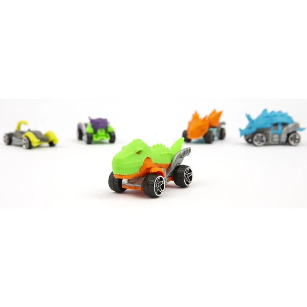 Discount Caja de 5 coches Monster Machines ㅤ Vehículos Y Circuitos