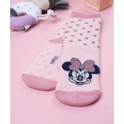 Calcetines antideslizantes rosa Minnie*Prenatal Sale