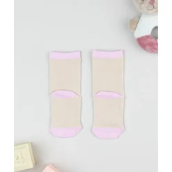 Calcetines antideslizantes niña beige/rosa koala*Prenatal Hot