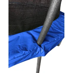 Best Cama elástica exterior de 305 cm con red, escalera y refuerzo de protección Camas Elásticas