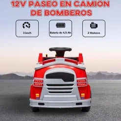 Best Camión de bomberos eléctrico Vehículos De Batería O A Pedales