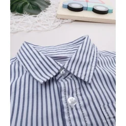 Camisa infantil de rayas blancas/azules*Prenatal New