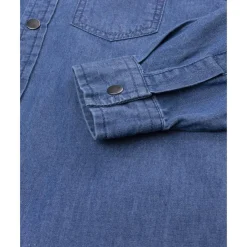 Hot Camisa niño en denim azul con bolsillos Niño·Niño 2-10 Años|Niño 2-10 Años·Camisas Y Camisetas