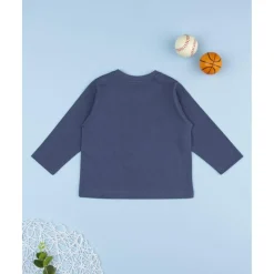 New Camiseta azul con estampado "Run Fast" Niño·Bebé Niño 3-36 Meses|Bebé Niño 3-36 Meses·Camisas Y Camisetas