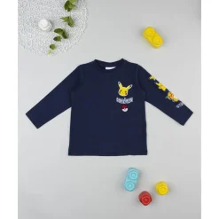Camiseta azul oscuro de niño Pokémon*Prenatal Discount
