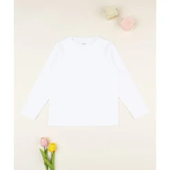 Sale Camiseta blanca básica para niño Niño·Niño 2-10 Años|Niño 2-10 Años·Camisas Y Camisetas