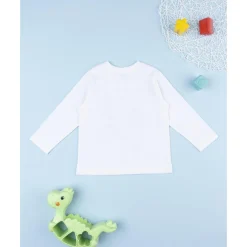 Best Camiseta blanca con dinosaurios niño Niño·Bebé Niño 3-36 Meses|Bebé Niño 3-36 Meses·Camisas Y Camisetas