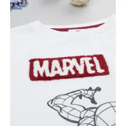 Camiseta blanca de manga larga Spiderman para niño*Prenatal Discount