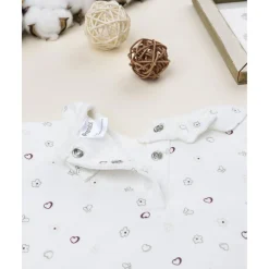 Outlet Camiseta blanca de niña con corazones y volantes Recién Nacido·Ropa Y Accesorios|Ropa Y Accesorios·Punto