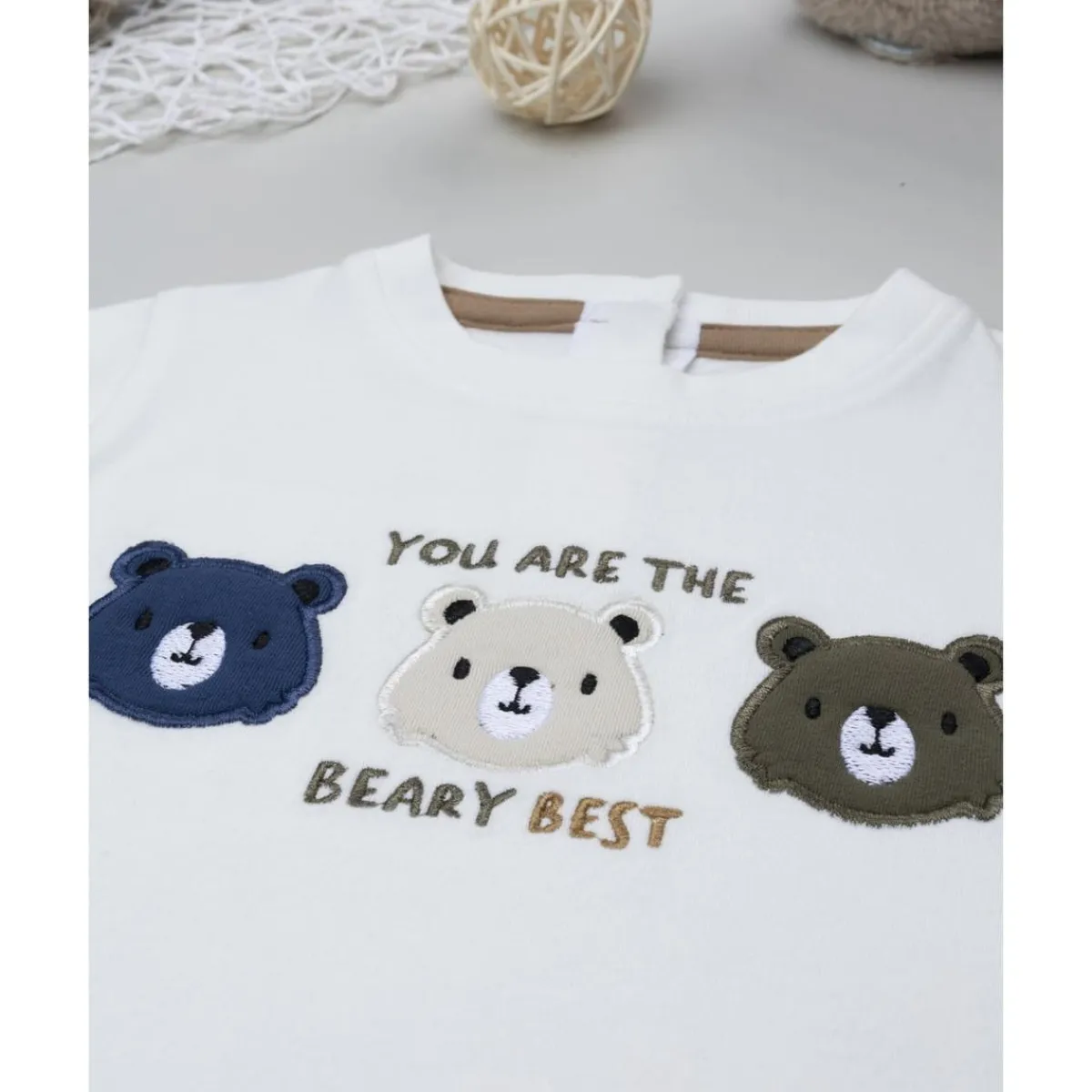 Best Camiseta blanca de niño con tres osos Niño·Bebé Niño 3-36 Meses|Bebé Niño 3-36 Meses·Camisas Y Camisetas