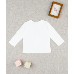 Camiseta de niña blanca Lady Unicorn*Prenatal Discount