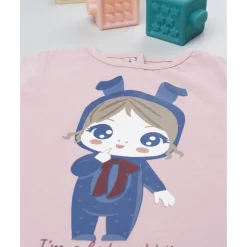 Camiseta de niña rosa Lady Rabbit*Prenatal Best
