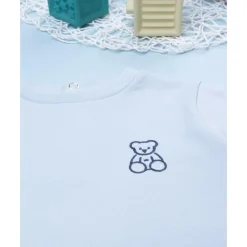 Sale Camiseta de niño azul con parche de oso Niño·Bebé Niño 3-36 Meses|Bebé Niño 3-36 Meses·Camisas Y Camisetas