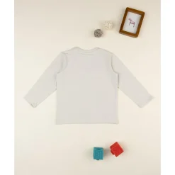 Camiseta de niño Pokémon beige de manga larga*Prenatal Hot