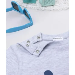 Best Camiseta de pijama para niño gris con perrito Descanso Y Ropa Interior·Bebé 3-36 Meses