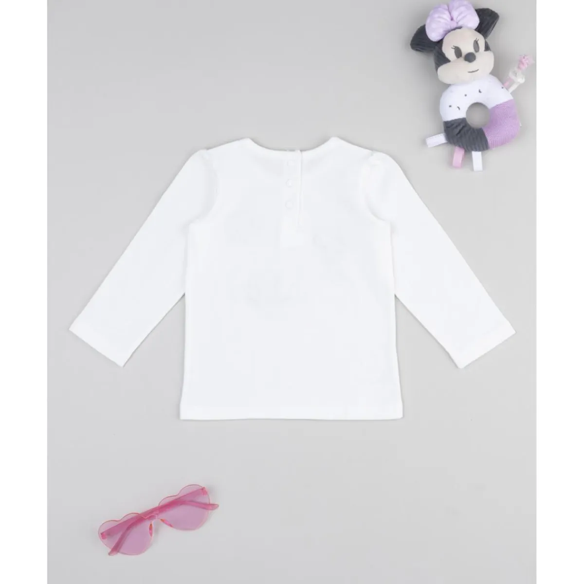 New Camiseta niña blanca Minnie Bebé Niña 3-36 Meses·Camisas Y Camisetas|Niña·Bebé Niña 3-36 Meses