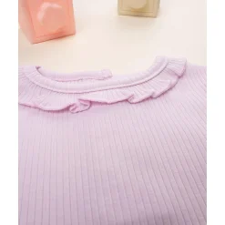 Sale Camiseta niña rosa con cuello Recién Nacido·Ropa Y Accesorios|Ropa Y Accesorios·Camisetas