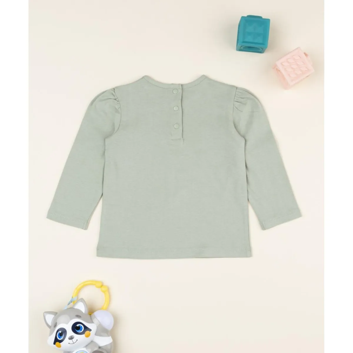 Discount Camiseta niña verde con conejito Bebé Niña 3-36 Meses·Camisas Y Camisetas|Niña·Bebé Niña 3-36 Meses