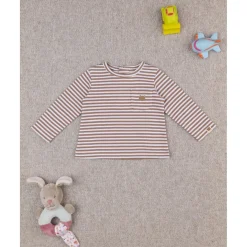 Camiseta niño marrón con bolsillo*Prenatal Best