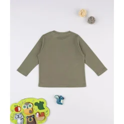 Discount Camiseta verde básica para niño Niño·Bebé Niño 3-36 Meses|Bebé Niño 3-36 Meses·Camisas Y Camisetas
