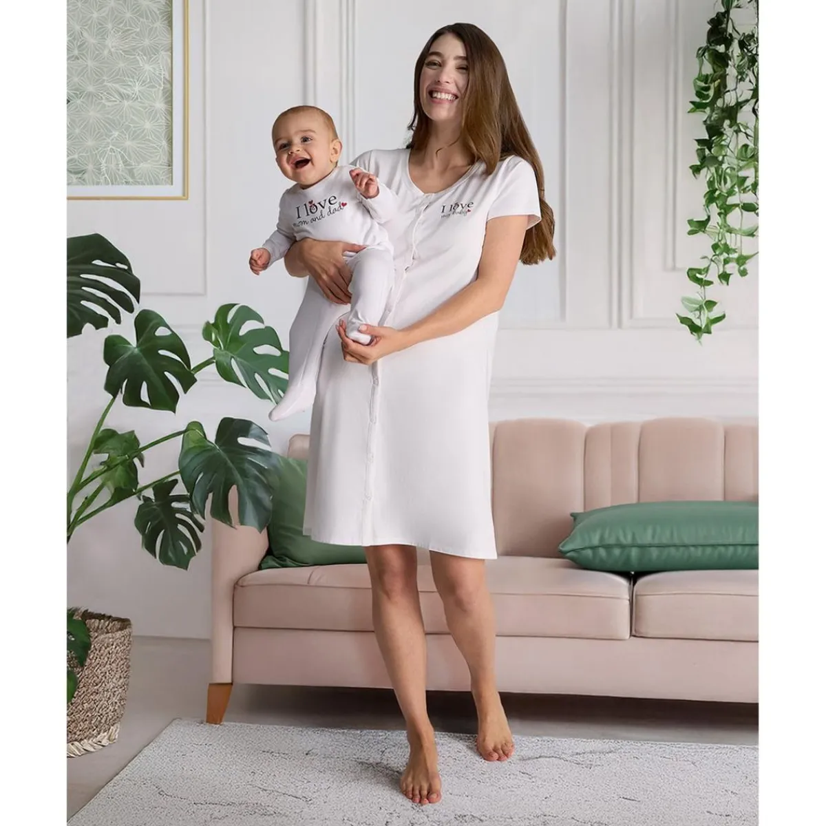 Camisón para parto i love my baby*Prenatal Best