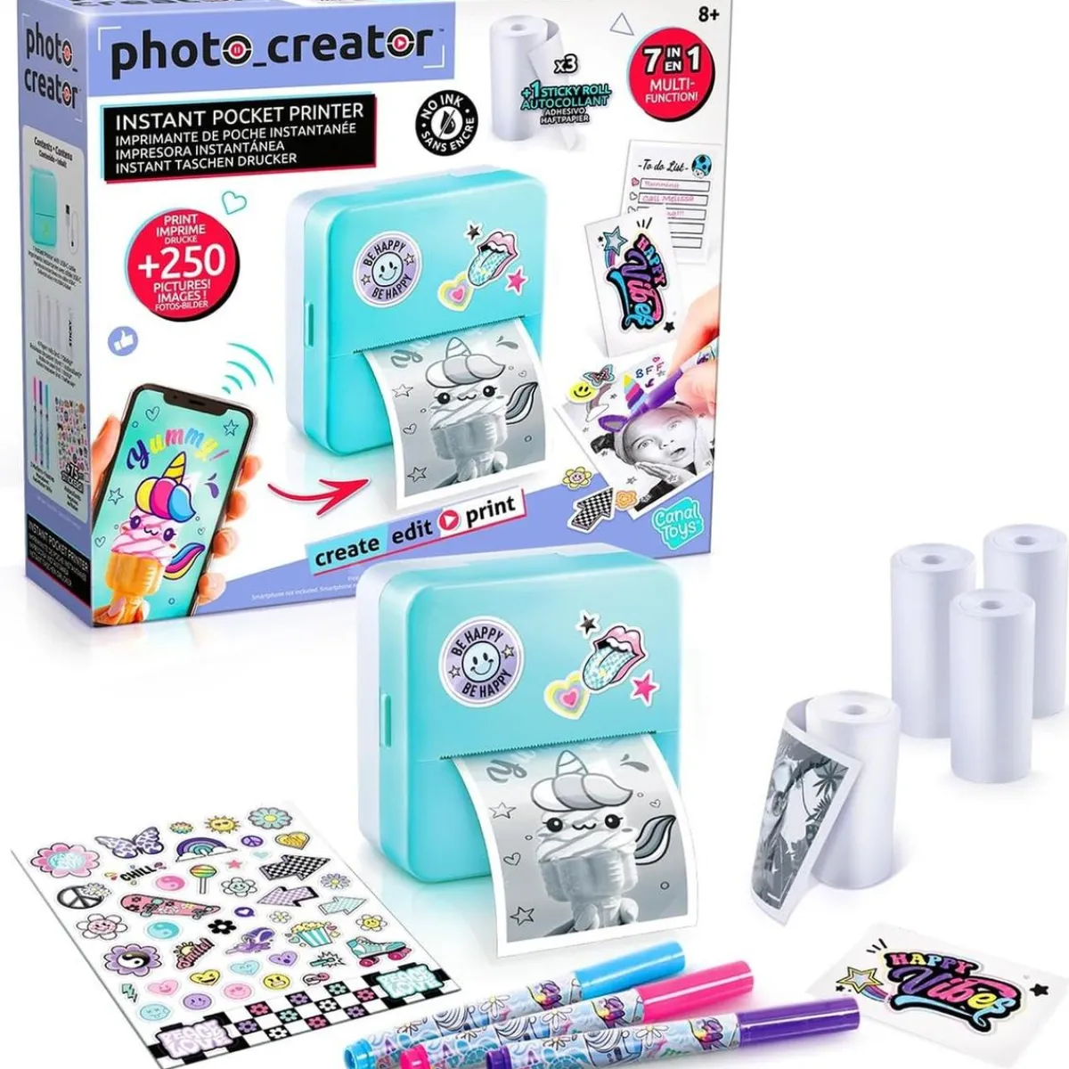 Canal Toys - Impresora portátil de bolsillo Instantánea ㅤ*STUDIO CREATOR Discount
