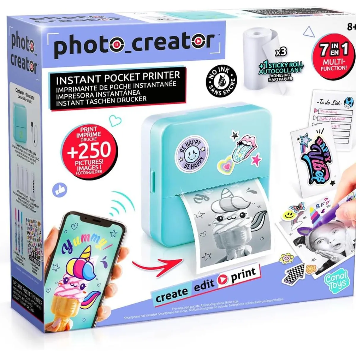 Canal Toys - Impresora portátil de bolsillo Instantánea ㅤ*STUDIO CREATOR Discount