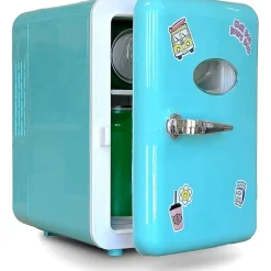 Outlet Canal Toys - Mini nevera mixta verde azulado de 4 L ㅤ Electrónicos