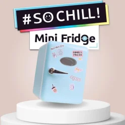 Outlet Canal Toys - Mini nevera mixta verde azulado de 4 L ㅤ Electrónicos