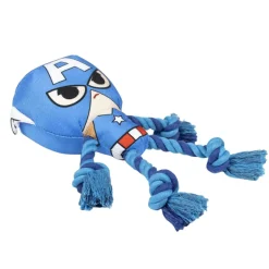 Capitán América - Cuerda dental para perro*ARTESANIA CERDÁ Discount