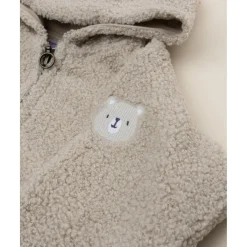 Discount Cardigan bebé beige con capucha efecto peluche Niño·Bebé Niño 3-36 Meses|Bebé Niño 3-36 Meses·Jerséis Y Cardigans