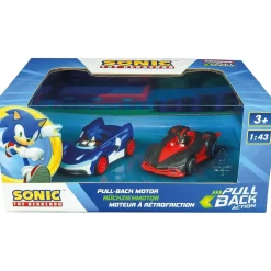 - Sonic the Hedgehog - Coches retrofricción*CARRERA New