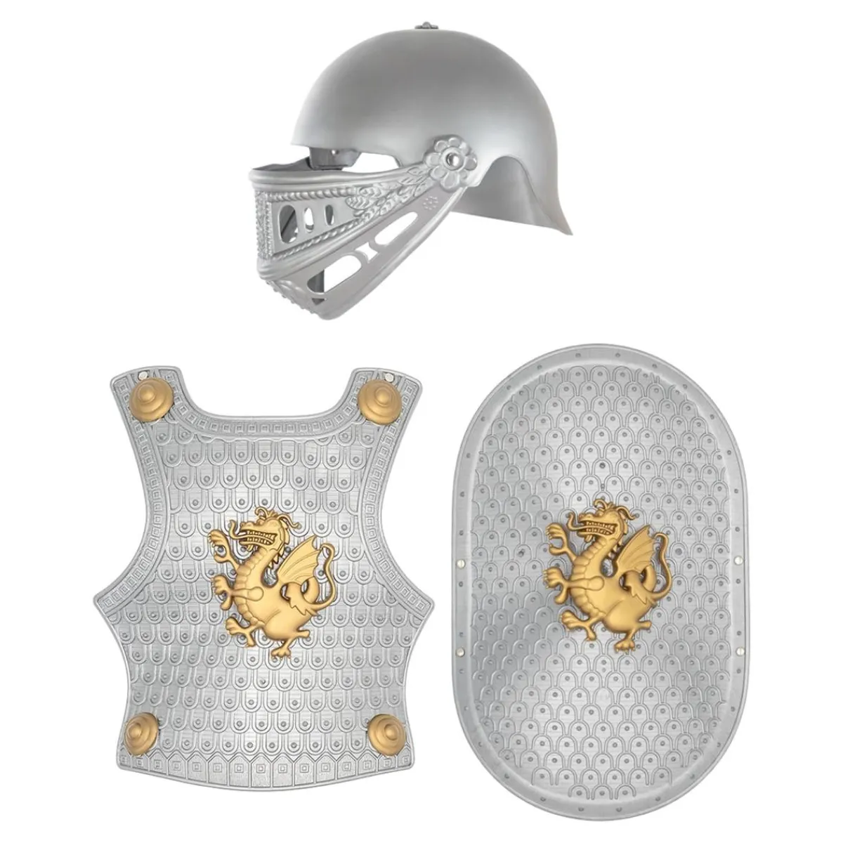 Sale Casco, escudo y armadura medieval niños Disfraces|Halloween